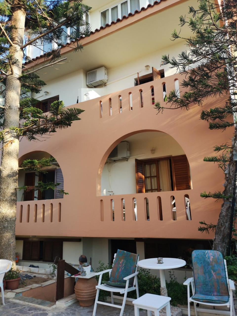 Anthoula Sunrise Aparthotel Kokkini Hani ภายนอก รูปภาพ